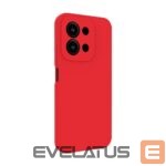 Back panel cover Evelatus Xiaomi Redmi 15C 4G/5G Premium Magnetic Soft Touch Silicone Case Red