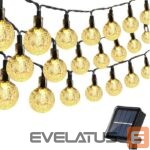 Гирлянда для улицы Elight  Garden Decor Solar IP65 LED glass balls (1cm) style bulb string light 11m 50pcs bulbs 