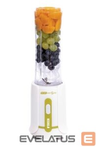 Shredders Noveen  Blender 300W Ice Crushing Blades 2x600ml Bottles Non-Drip BPA-Free Green