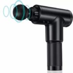 The others iLike  GG Portable Fascial Muscle Massage Gun with 6-level variable vibration + 3 nozzles Black