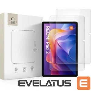 Protective glass Tech-Protect Xiaomi REDMI PAD 2 / SE 11.0 CLEAR GLASS FIT+ 2-PACK Clear
