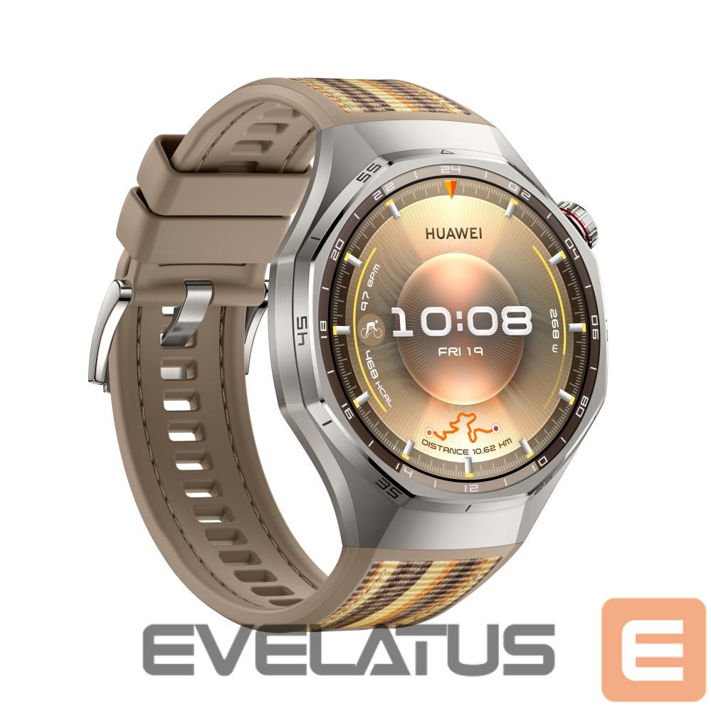 Smart watches Huawei WATCH GT6 Pro 46mm Titanium Alloy Case with Sand Woven Strap Sand