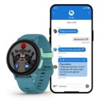 Viedpulksteni Garmin  Bounce 2, GPS, Wi-Fi, LTE, kids watch Turquoise