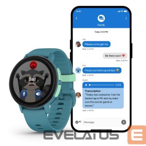 Умные часы Garmin  Bounce 2, GPS, Wi-Fi, LTE, kids watch Turquoise
