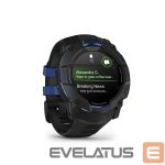 Умные часы Garmin  Instinct 3 – 50 mm, Supernova Edition, AMOLED, Black / Bolt blue sports watch 