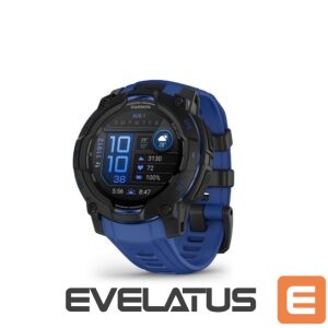 Viedpulksteni Garmin  Instinct 3 – 45 mm, Supernova Edition, AMOLED, Bolt blue / Black sports watch 