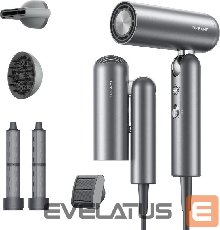 Plaukų džiovintuvas DREAME Pocket Pro Space Gray