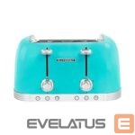 Elektropreces un piederumi Schneider  ACAPULCO 4-SLOT VINTAGE TOASTER Green