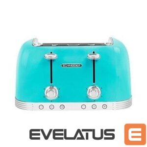 Elektropreces un piederumi Schneider  ACAPULCO 4-SLOT VINTAGE TOASTER Green