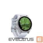 Viedpulksteni Garmin  fenix 8 – 43 mm, AMOLED Silver with Whitestone silicone band / 010-02903-00 