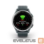 Išmanusis laikrodis Garmin  Approach S44 Silver Aluminium Bezel with Twilight Silicone Band 