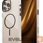 Back panel cover iLike Apple iPhone 17 Air 6,6 Clear Thin Mag case Transparent Black