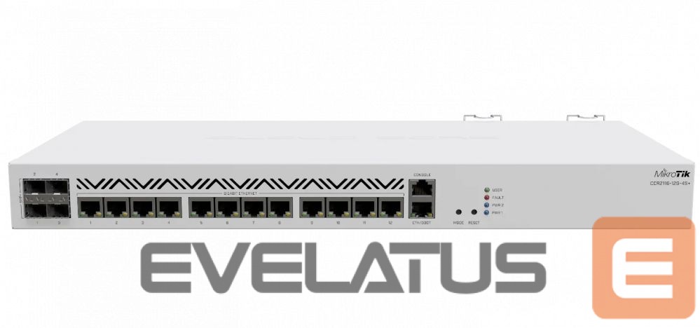 Routers Mikrotik NET ROUTER 1000M 12PORT 4SFP+/CCR2116-12G-4S+
