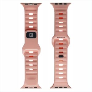 Siksniņa Evelatus  Evelatus Watch 42/44/45 Sport Silicone Loop Light Pink