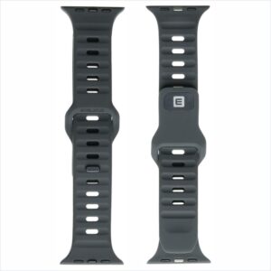 Siksniņa Evelatus  Evelatus Watch 38/40/41 Sport Silicone Loop Anthracite Gray