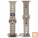 Siksniņa Evelatus  Evelatus Watch 42/44/45 Sport Silicone Loop Beige Grey