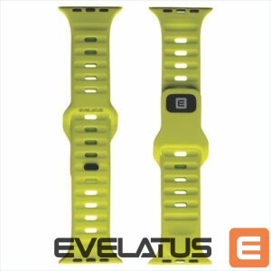 Siksniņa Evelatus  Evelatus Watch 42/44/45 Sport Silicone Loop Ultra Yellow
