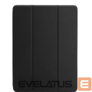 Kaaned Connect  Galaxy Tab A9 Tablet case with imitate microfiber inside Black