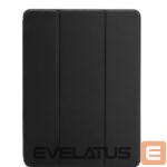 Book case Connect  Galaxy Tab S9 FE Tablet case with imitate microfiber inside Black