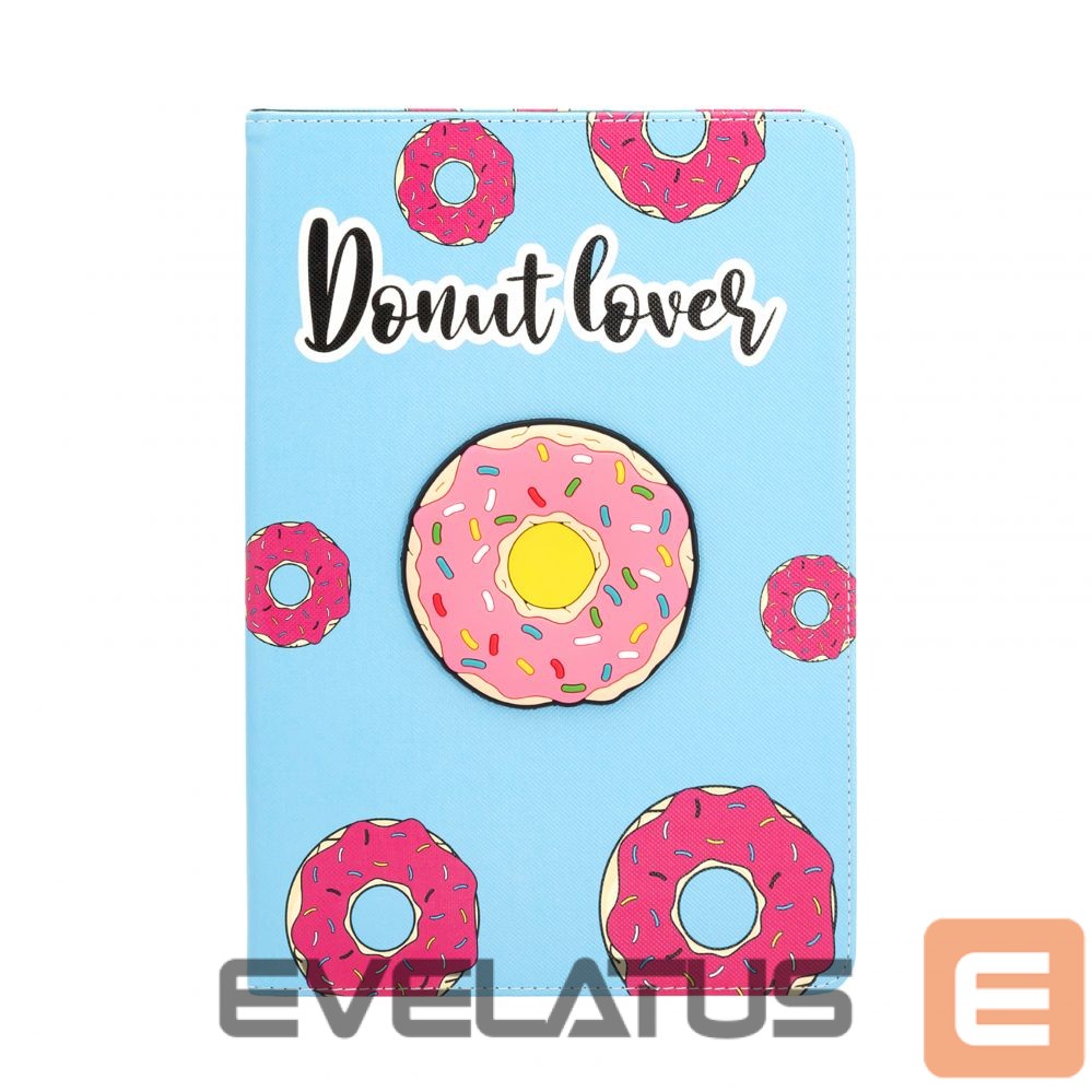 Kaaned iLike Samsung Galaxy Tab A8 10.5 (2021) Tablet Case Design SM-X200/SM-X205 Donat