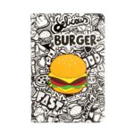 Чехол книжка iLike Samsung Galaxy Tab A8 10.5 (2021) Tablet Case Design SM-X200/SM-X205 Burger 