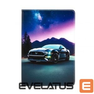 Maciņš grāmata iLike Samsung Galaxy Tab A8 10.5 (2021) Tablet Case Design SM-X200/SM-X205 Car 