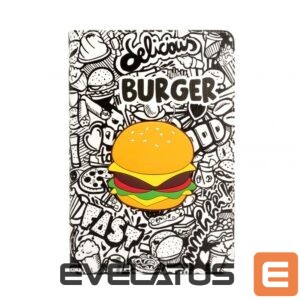 Book case iLike  iPad 10.2 / 10.5 Tablet Case Design Burger 