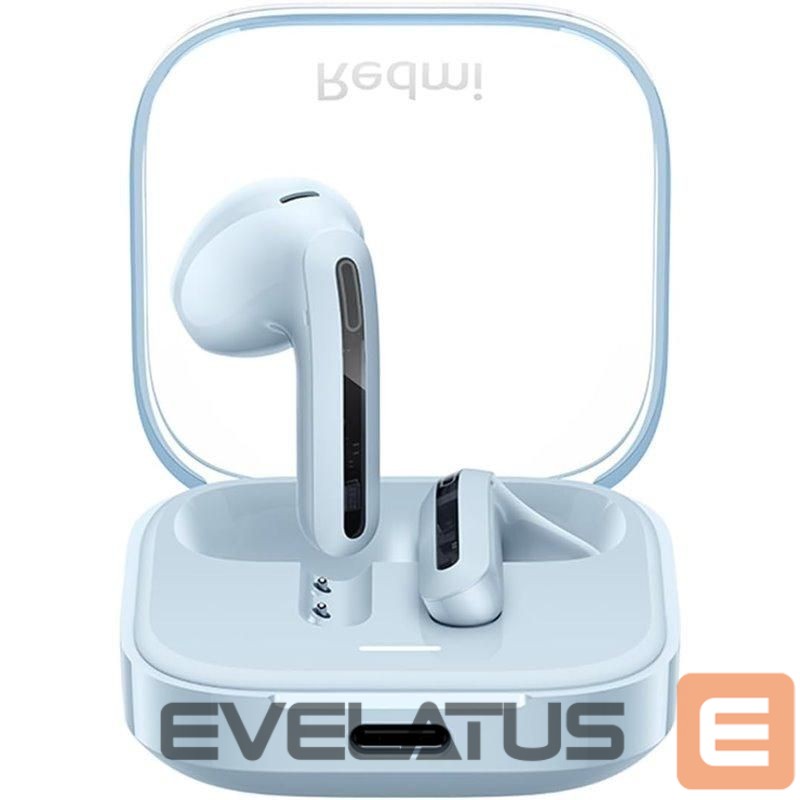 Bezvadu austiņas Xiaomi Redmi Buds 6 Active Transparent blue