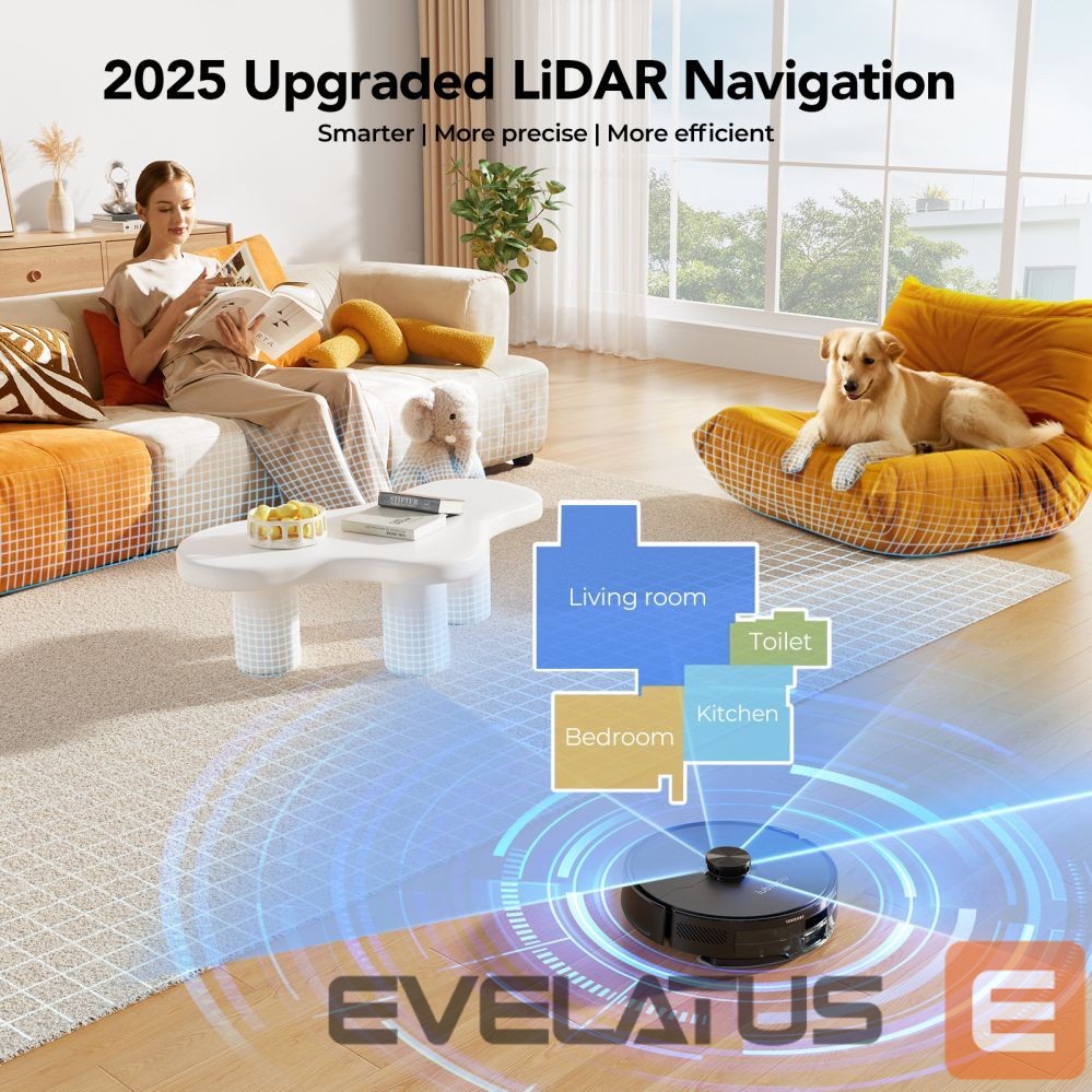 Putekļusūcējs Lubluelu L15 Ultra robot vacuum cleaner