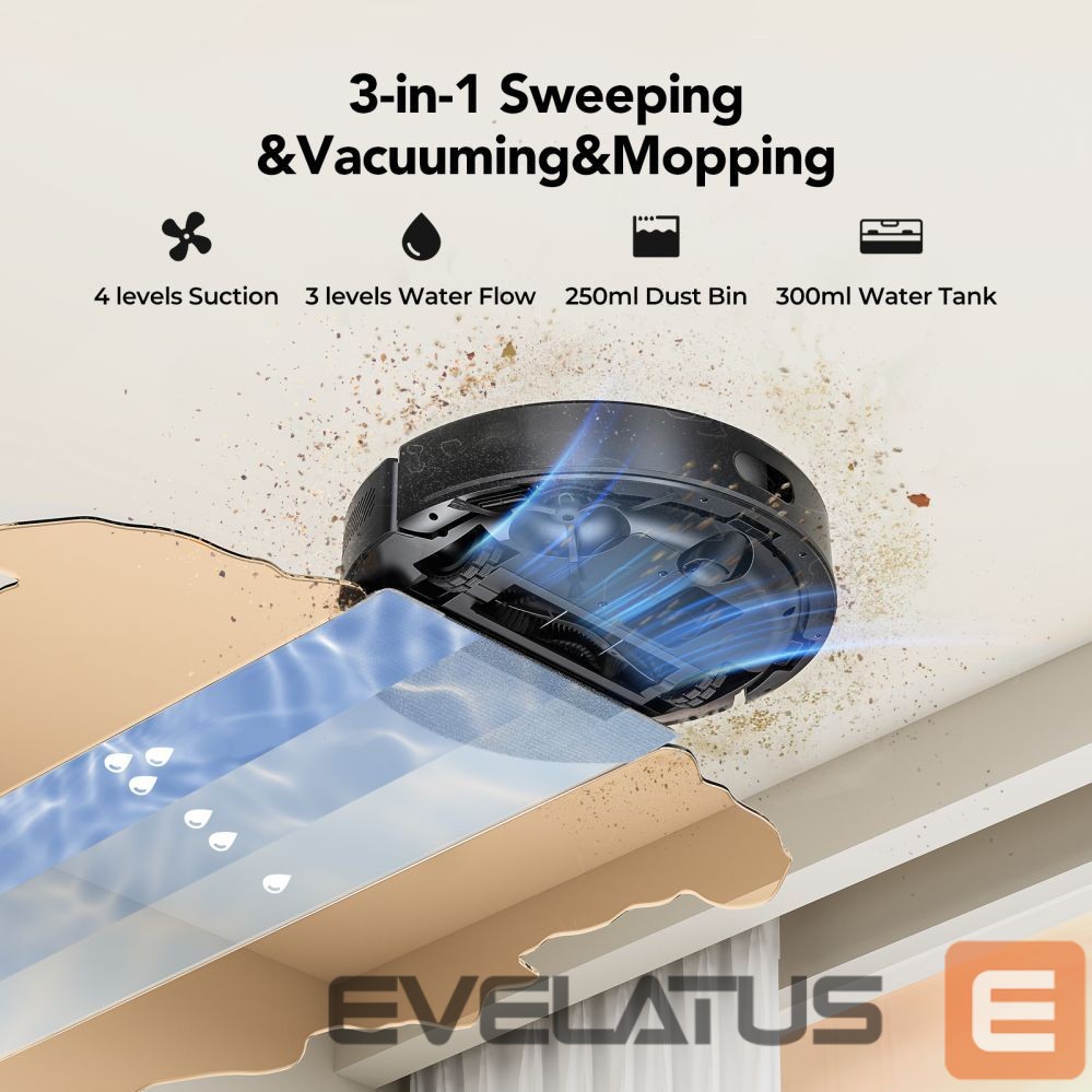 Putekļusūcējs Lubluelu L15 Ultra robot vacuum cleaner