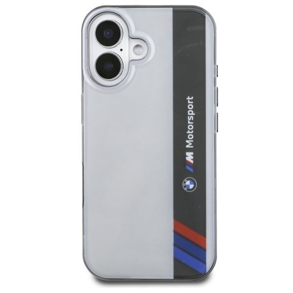 Other Phone Accessory BMW BMW Motosport IML Vertical Stripe iPhone 16 Case - Gray