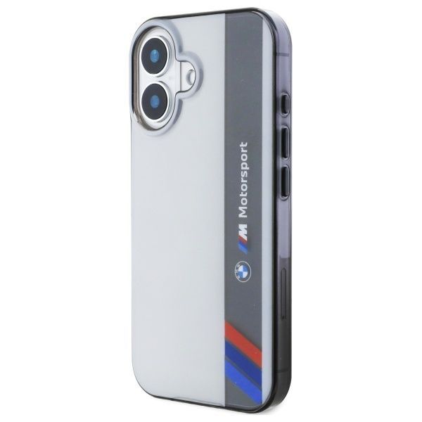 Other Phone Accessory BMW BMW Motosport IML Vertical Stripe iPhone 16 Case - Gray