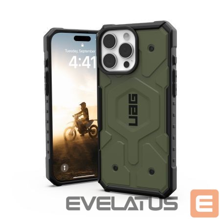 Cits mobilo telefonu aksesuārs UAG UAG Pathfinder Magsafe iPhone 16 Pro Max Case - Green