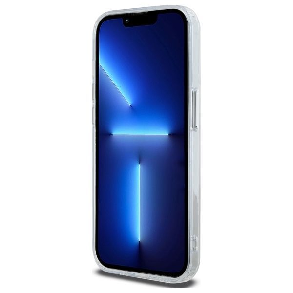 Other Phone Accessory Karl Lagerfeld Karl Lagerfeld IML Metal Karl & Choupette Head MagSafe Case for iPhone 14 Pro Max - White