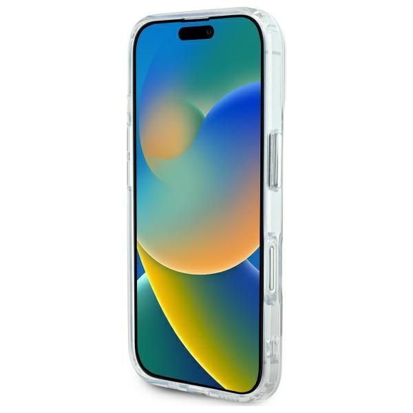 Other Phone Accessory Karl Lagerfeld Karl Lagerfeld IML Metal Choupette Head MagSafe case for iPhone 16 Plus - white