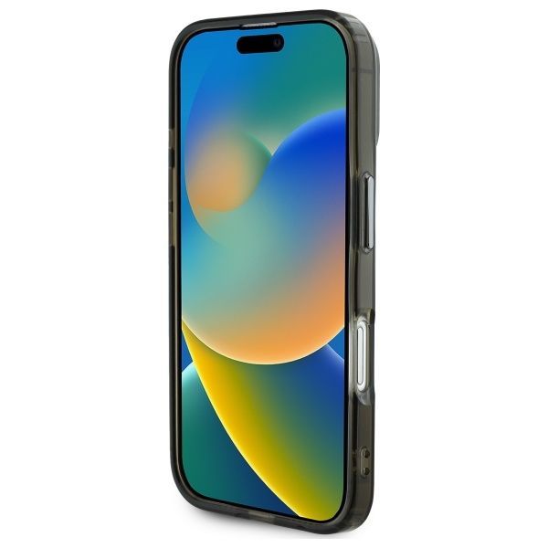 Other Phone Accessory Karl Lagerfeld Karl Lagerfeld IML Metal Choupette Head MagSafe iPhone 16 Plus Case - Black