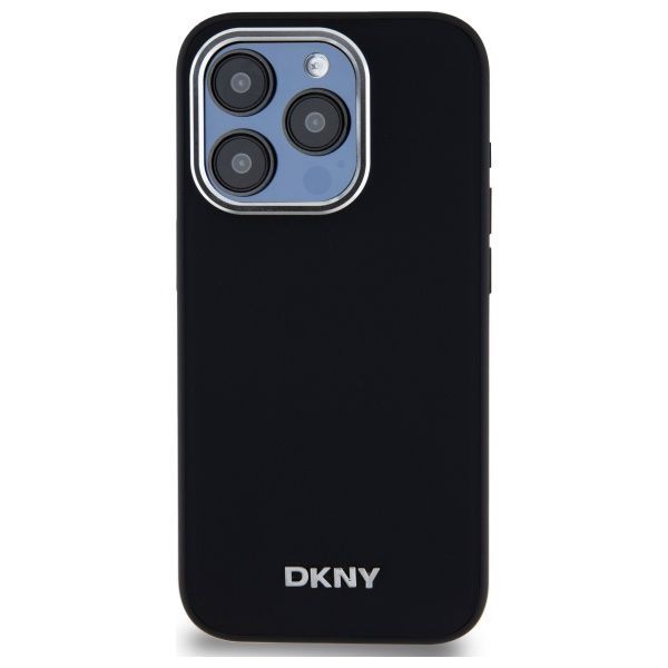 Other Phone Accessory DKNY DKNY Plain Logo MagSafe iPhone 15 Pro Case - Black