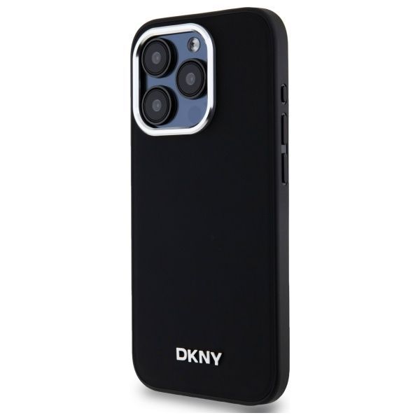Other Phone Accessory DKNY DKNY Plain Logo MagSafe iPhone 15 Pro Case - Black