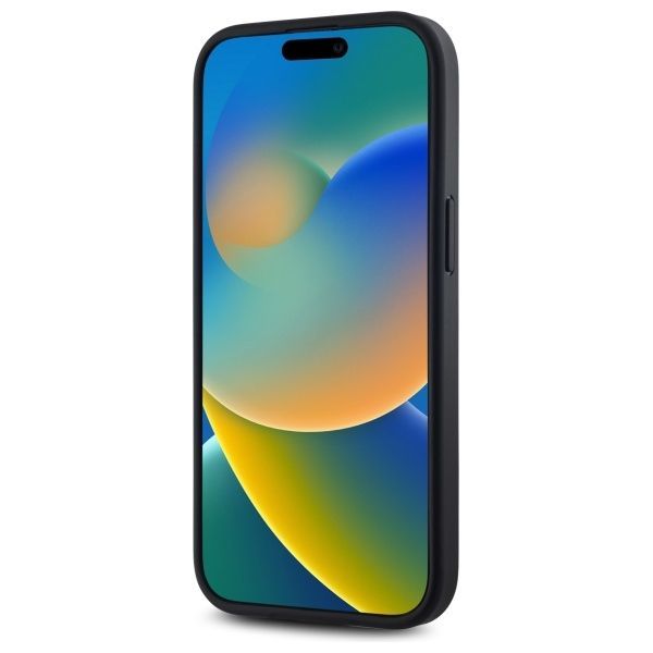 Other Phone Accessory DKNY DKNY Plain Logo MagSafe iPhone 15 Plus Case - Black