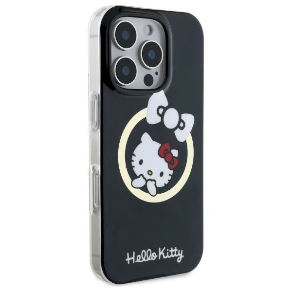 Other Phone Accessory Hello Kitty Hello Kitty IML Fun Bow Magsafe iPhone 16 Pro Case - Black