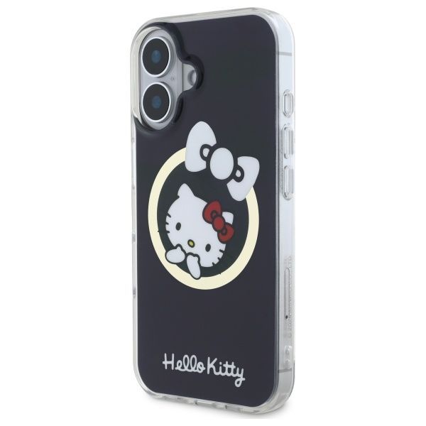 Other Phone Accessory Hello Kitty Hello Kitty IML Fun bow Magsafe iPhone 16 Case - Black