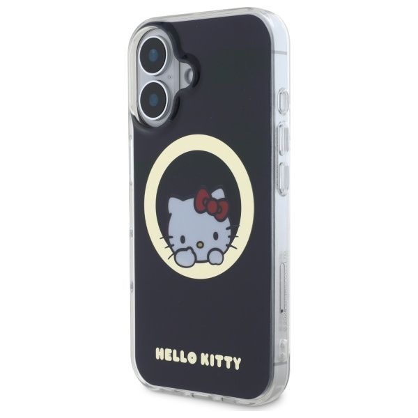 Other Phone Accessory Hello Kitty Hello Kitty IML Sweet Kitty Magsafe iPhone 16 Case - Black