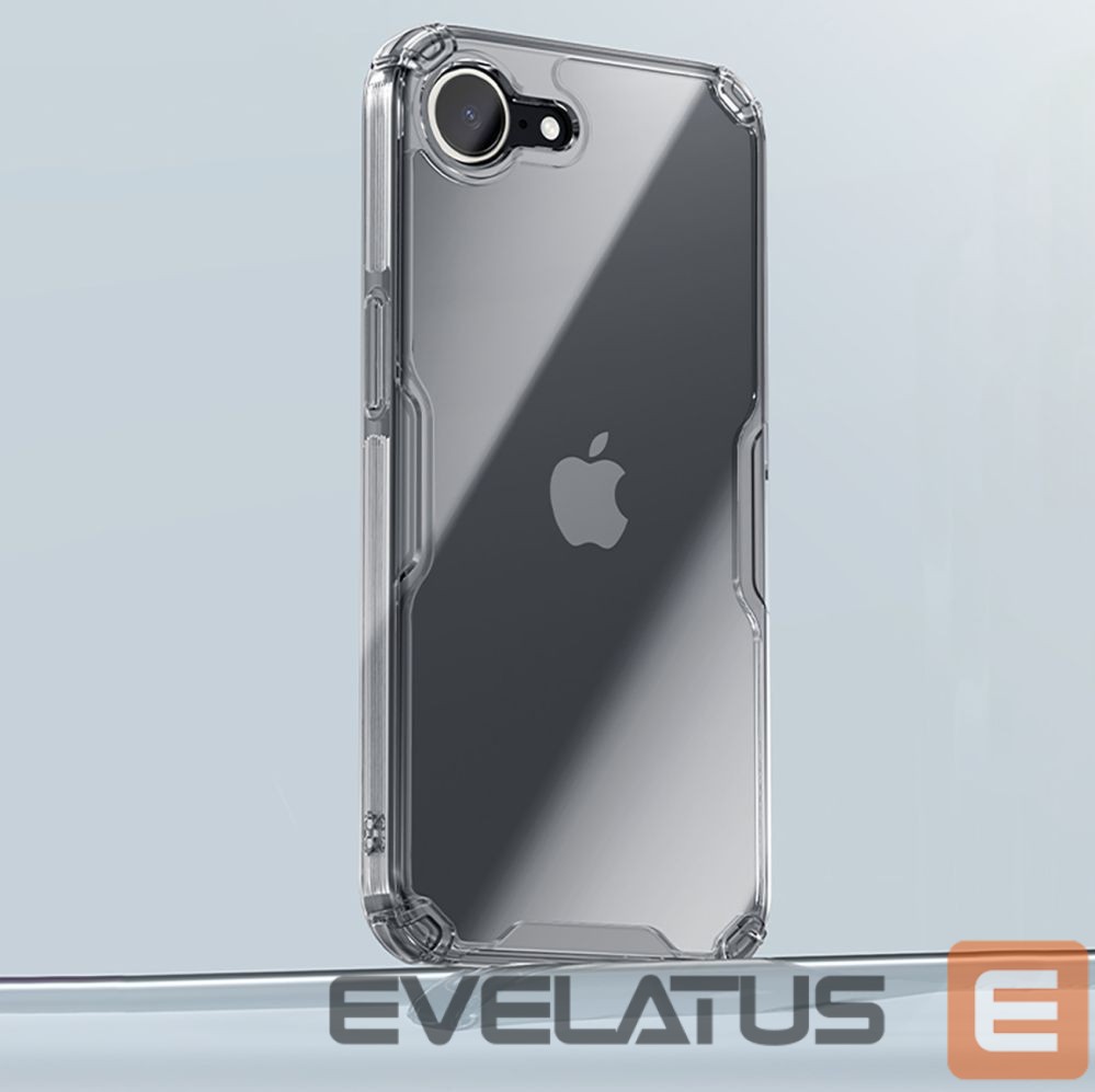 Aizmugurējais vāciņš Nillkin Nillkin Nature Pro iPhone 16e Case - Clear