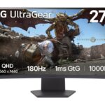 Monitori LG  LG 27GS60QC-B.AEUQ 27inch Gaming Monitor 