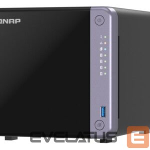 USB atmintinė QNAP  Cost-effective 4-bay 10GbE NAS | TS-432X-4G | Alpine | AL524 | Processor frequency 2 GHz | 4 GB | DDR4 SODIMM | 90W adapter (12VDC), 100-240VAC 