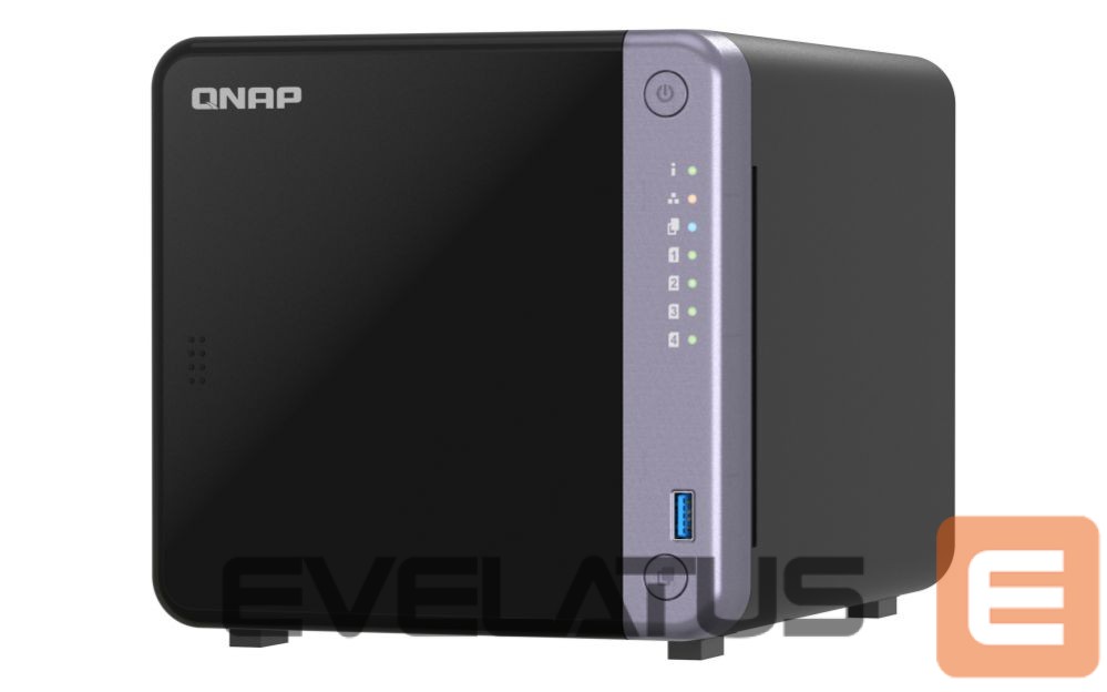 Mälupulk QNAP Cost-effective 4-bay 10GbE NAS | TS-432X-4G | Alpine | AL524 | Processor frequency 2 GHz | 4 GB | DDR4 SODIMM | 90W adapter (12VDC), 100-240VAC