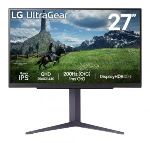 Monitors LG  LG 27GS85Q-B.AEU 27inch QHD OLED 240Hz 
