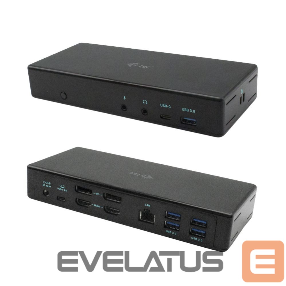 Computer accessories I-TEC I-TEC USB-C Quattro Docking Station 85W