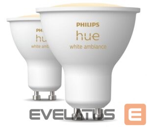 Viedierīce Philips  LIGHT BULB GU10 HUE WHITE/2PACK 929003666702 