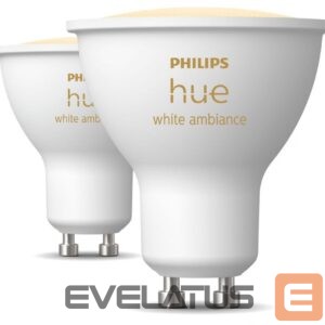 Smart device Philips  LIGHT BULB GU10 HUE WHITE/2PACK 929003666702 